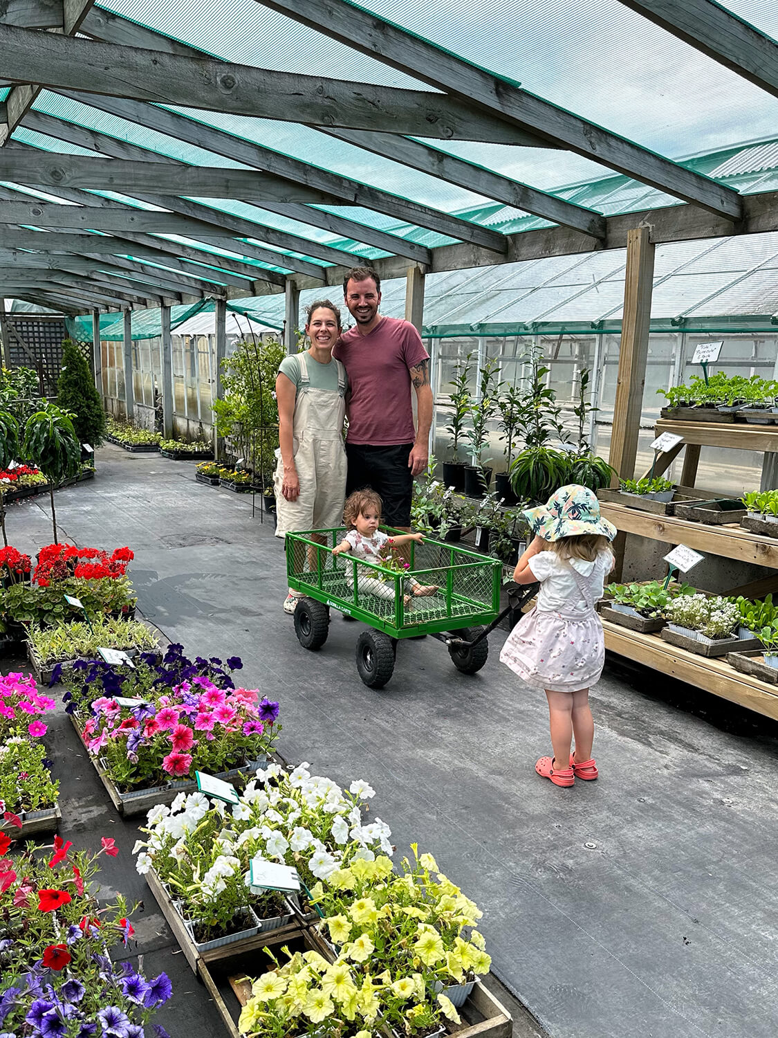 Rachel, Andy and family from Gray Floral in Blenheim